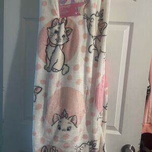 Disney Kids Pajamas - Pink and White Cat Design